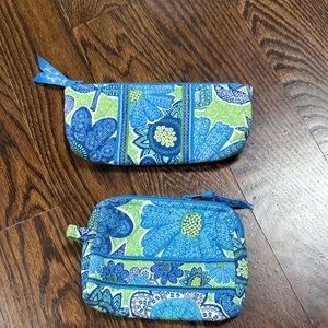 Vera Bradley Doodle Daisy Cosmetic Travel Bags